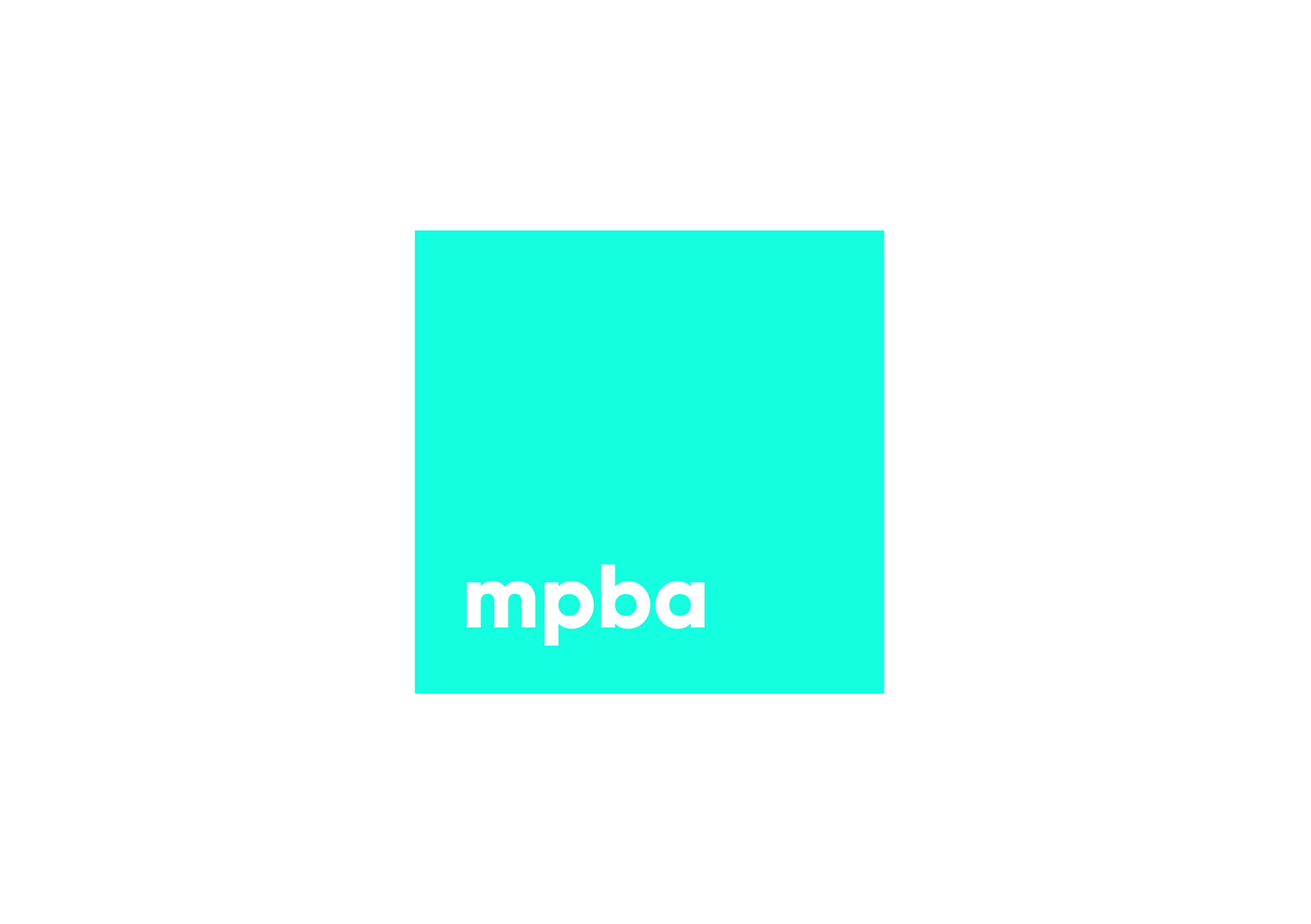 MPBA teal logo on white